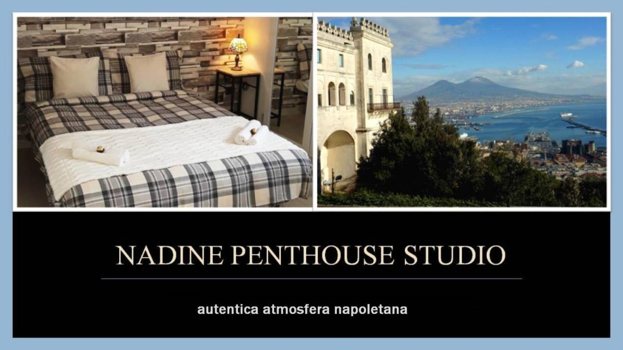 Nadine Penthouse Studio Apartman Nápoly Kültér fotó