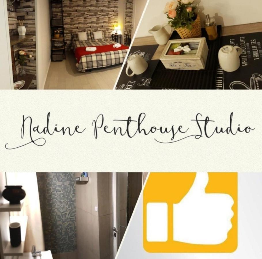 Nadine Penthouse Studio Apartman Nápoly Kültér fotó